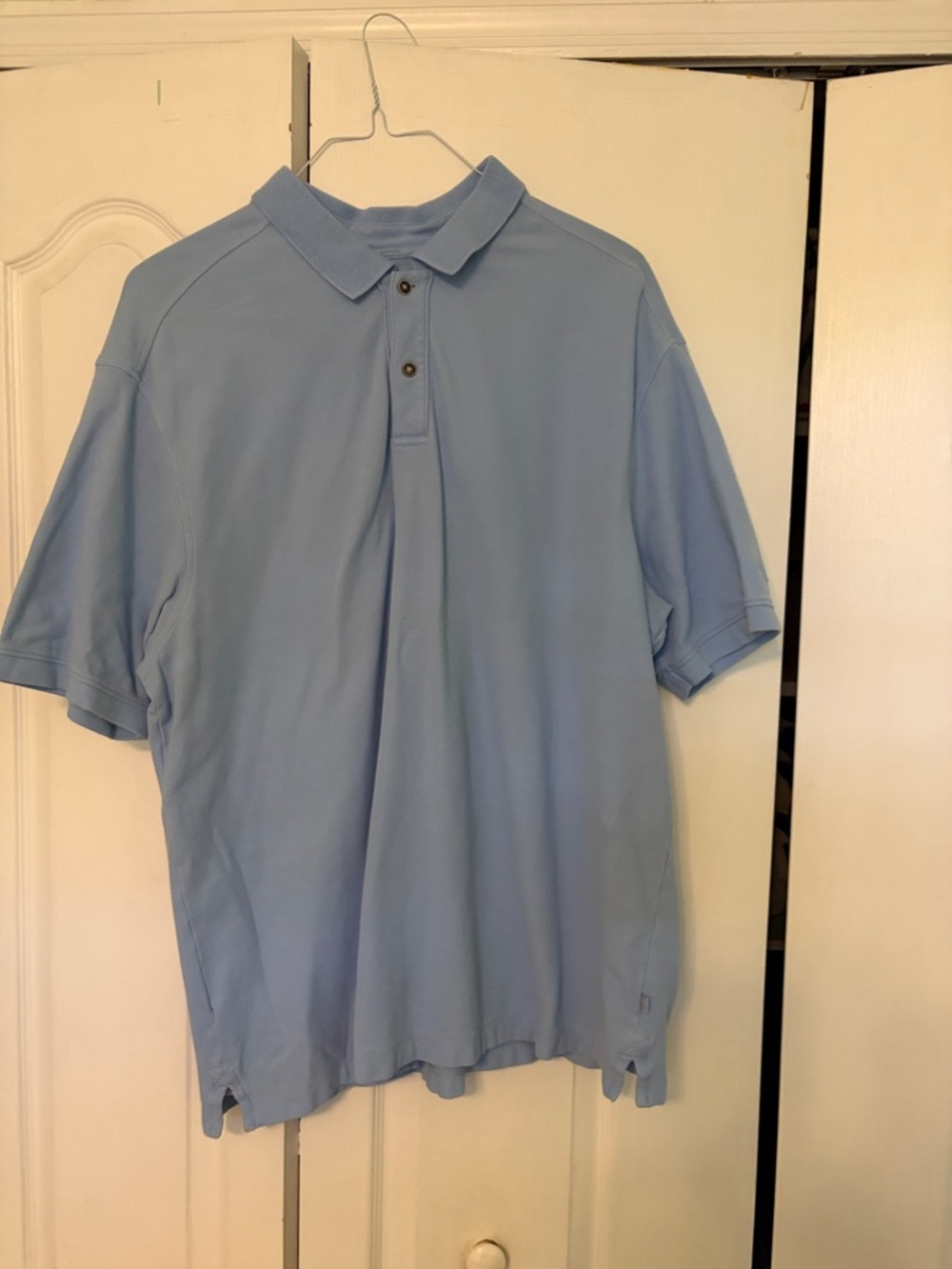 Tommy Bahama Men's Sky Blue Polo Shirt